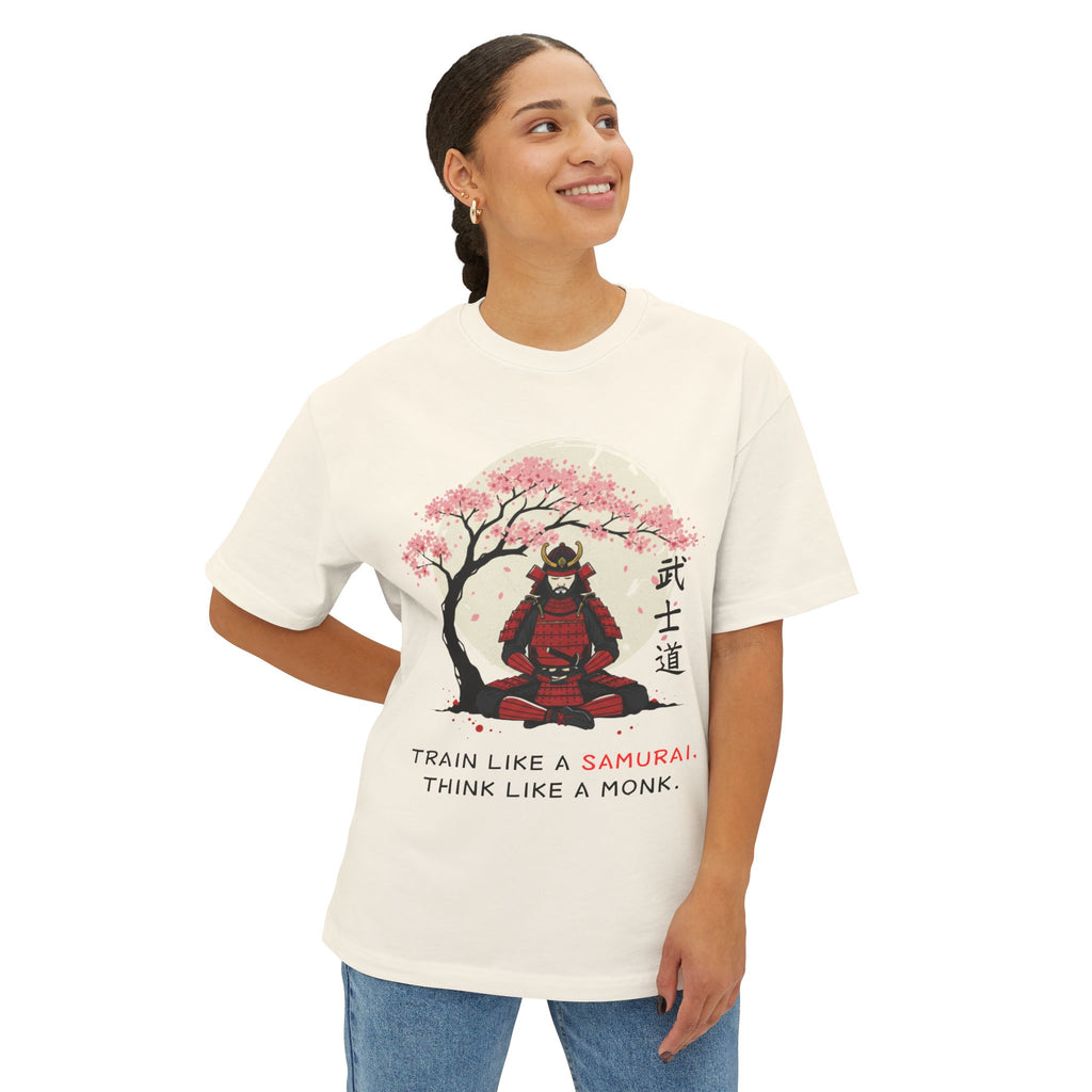 Samurai Mindset Unisex Tee - Train Like a Samurai, Think Like a Monk.