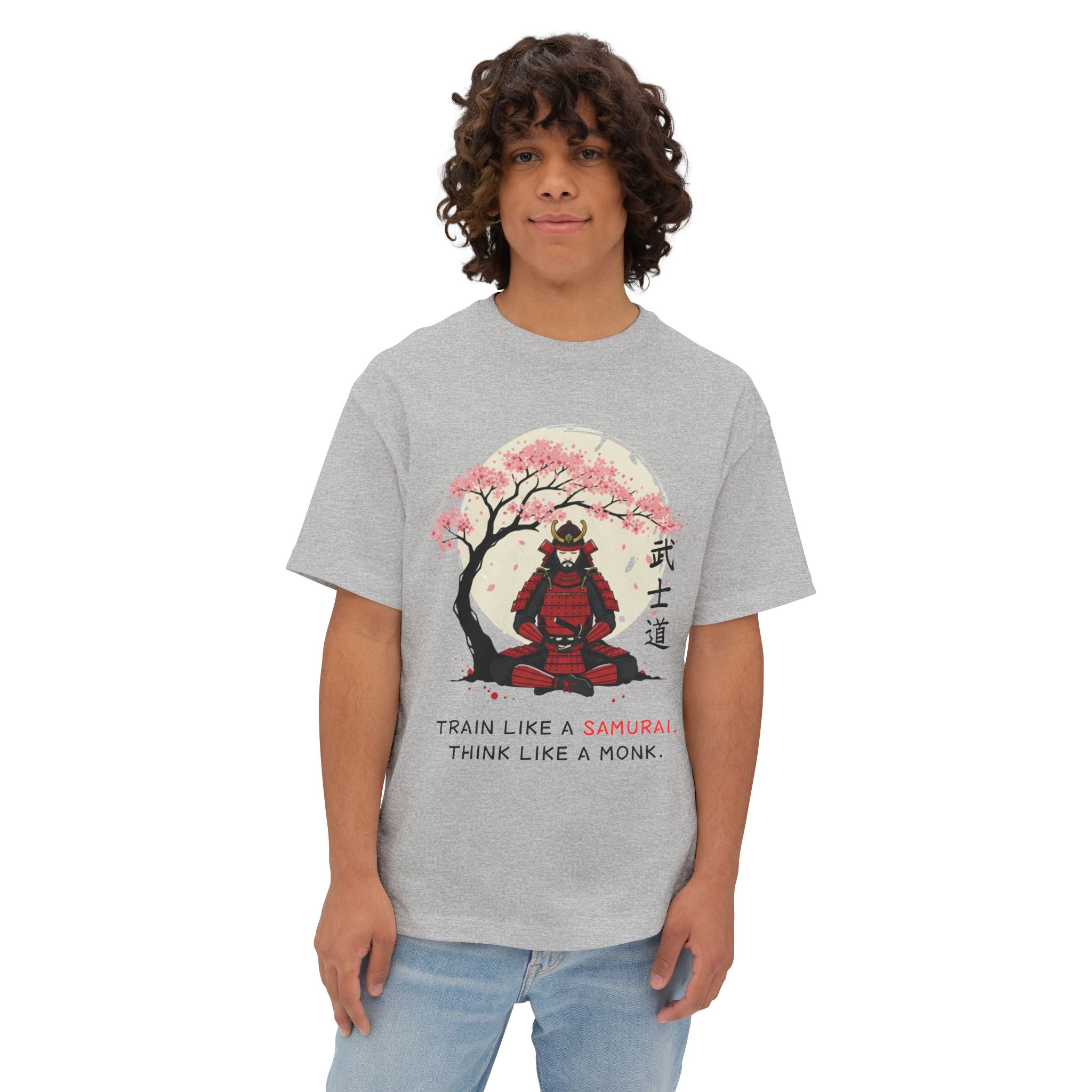 Samurai Mindset Unisex Tee - Train Like a Samurai, Think Like a Monk.