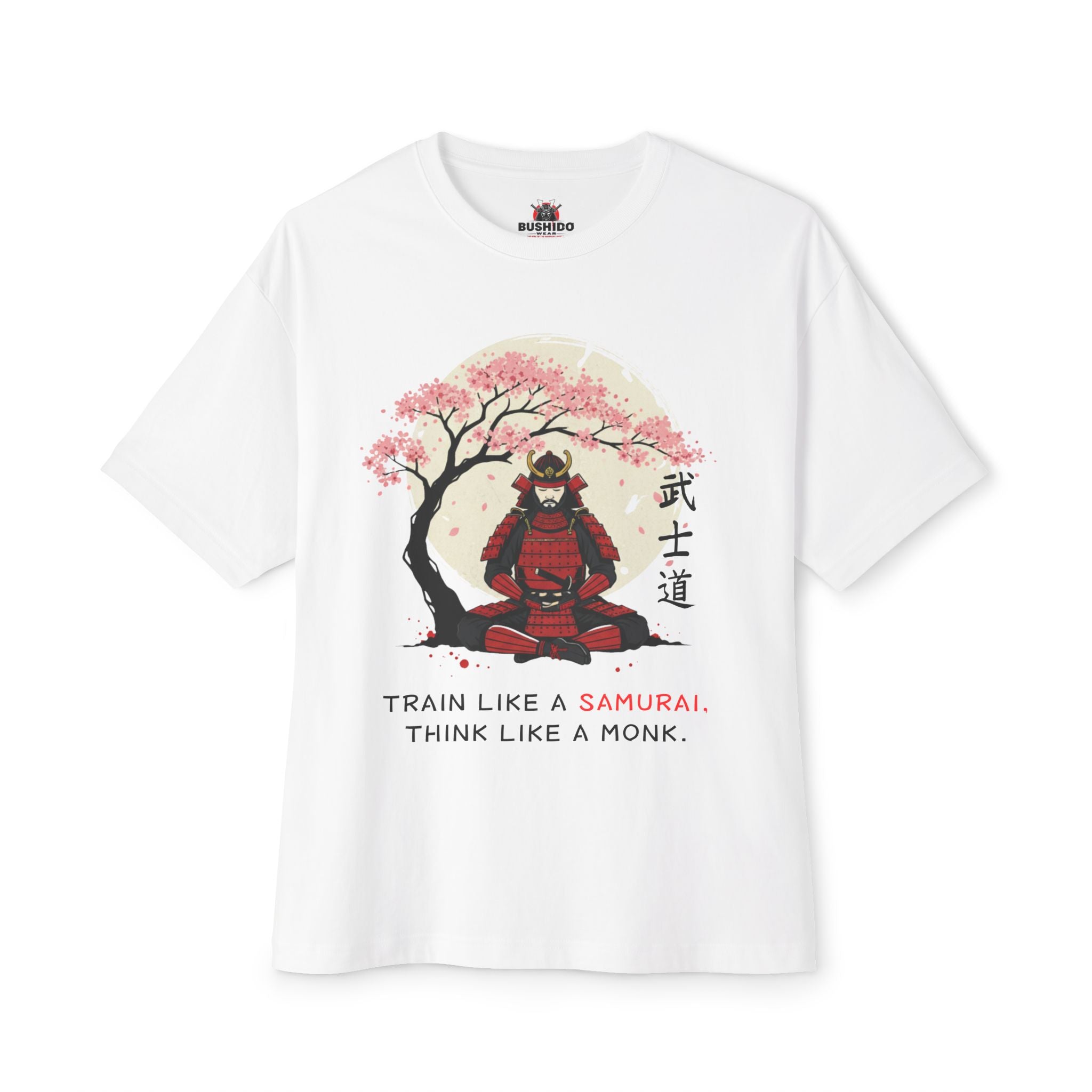 Samurai Mindset Unisex Tee - Train Like a Samurai, Think Like a Monk.