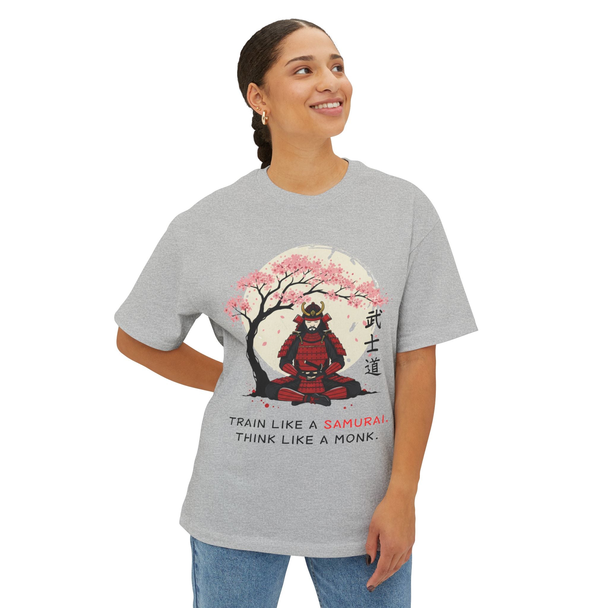 Samurai Mindset Unisex Tee - Train Like a Samurai, Think Like a Monk.